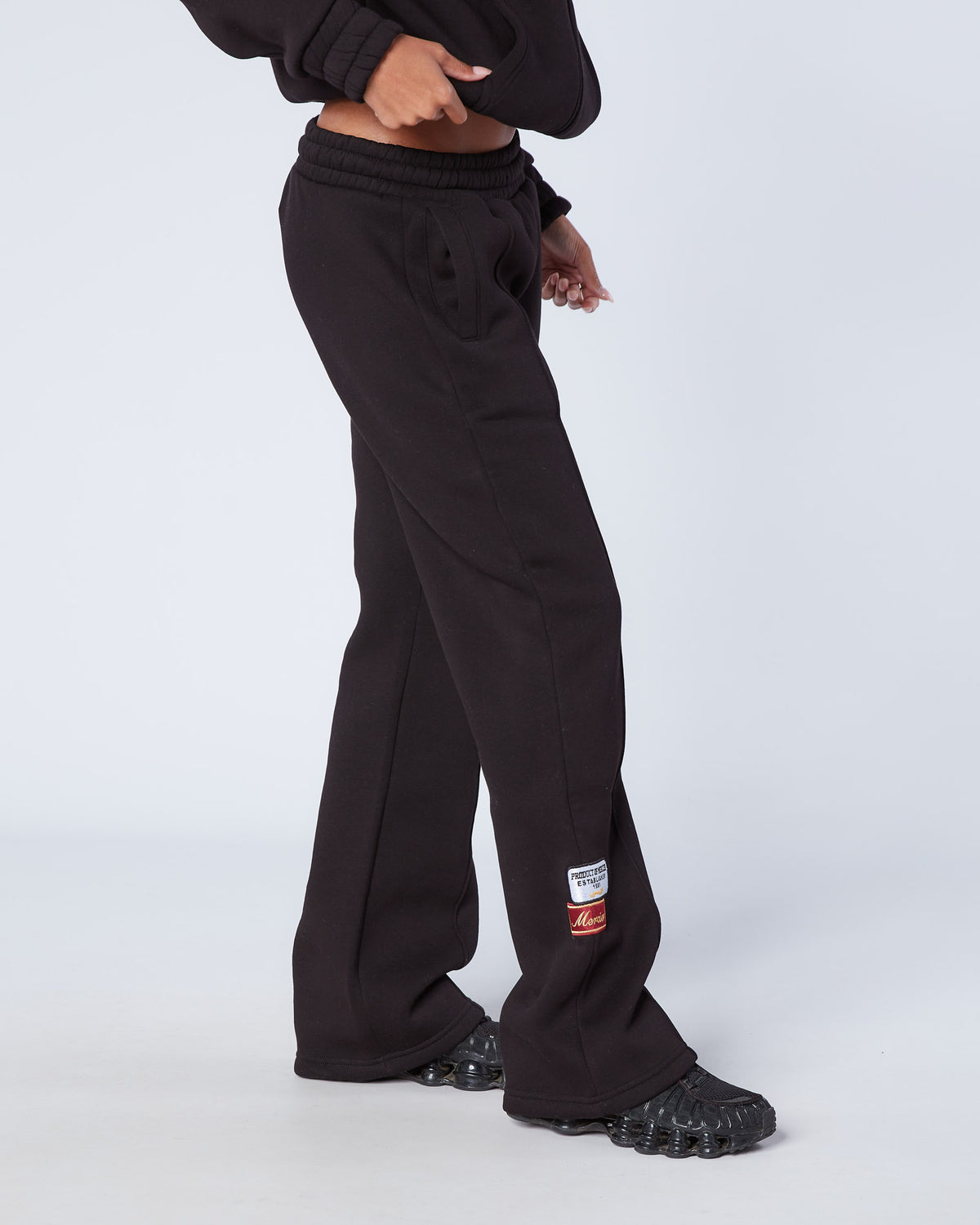 بنطال رياضي OG Pintuck للنساء باللون الأسود, image 6