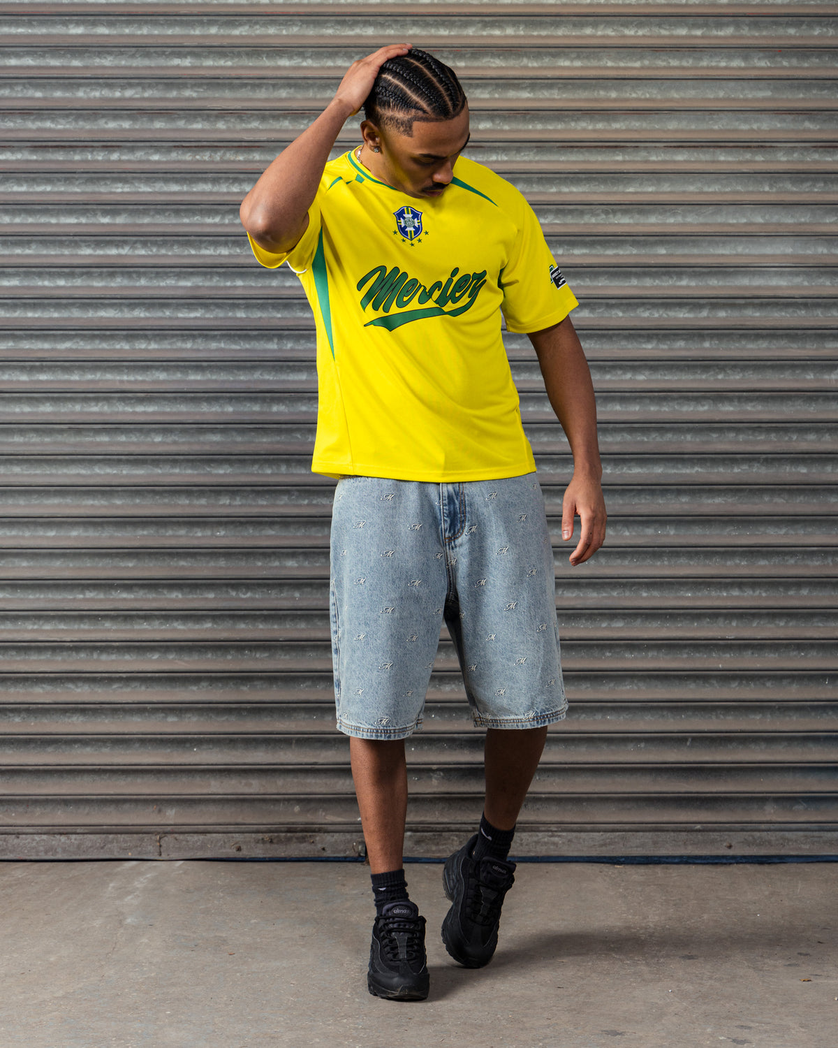 Relaxed Bellingham Washed Denim Jorts, image 5