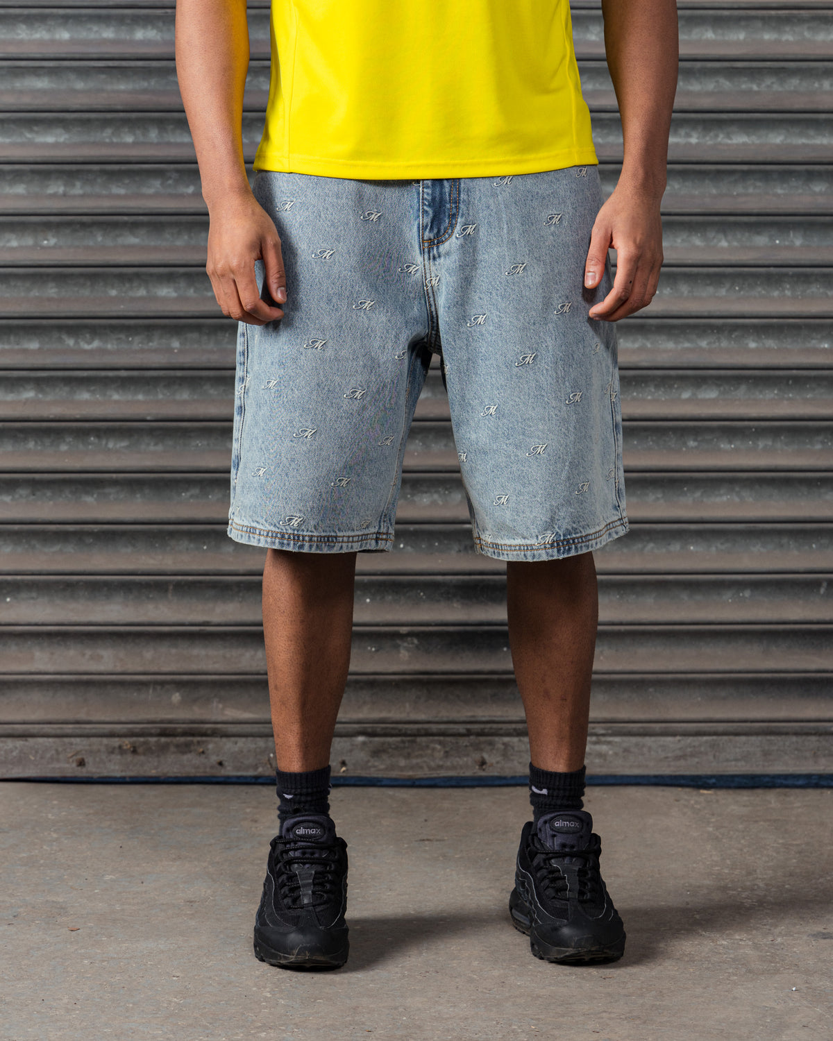 Relaxed Bellingham Washed Denim Jorts, image 3