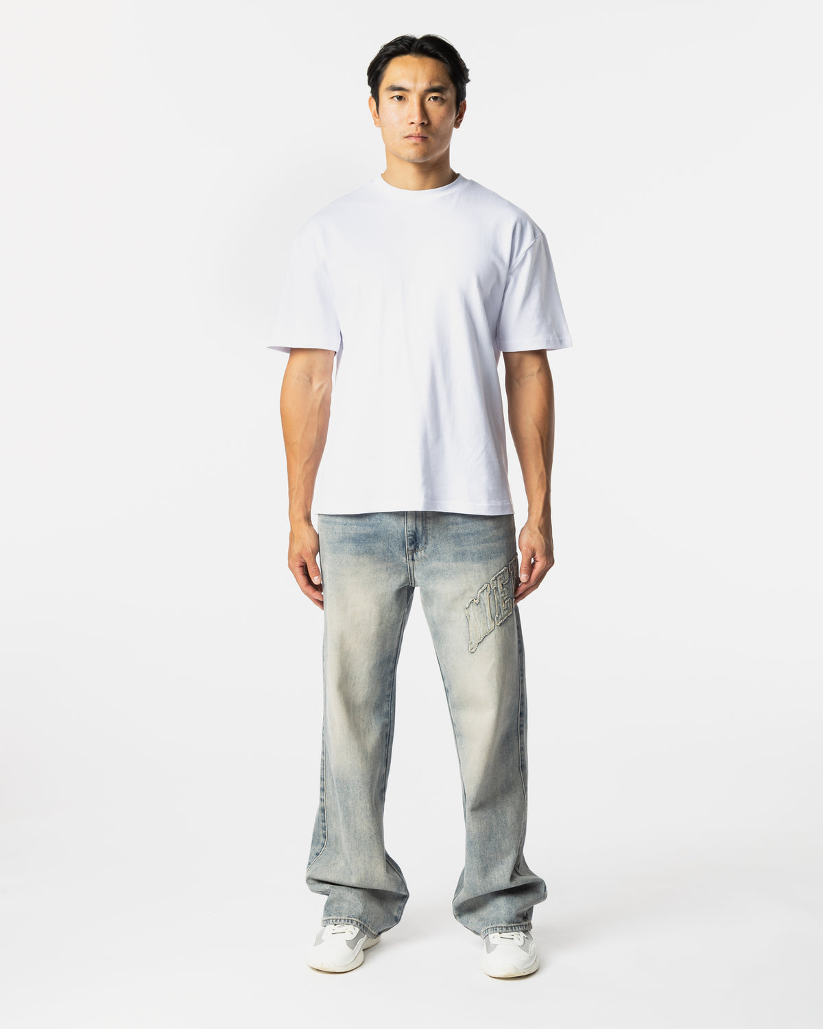 Vintage Blue Speedway Denim Jeans, image 4