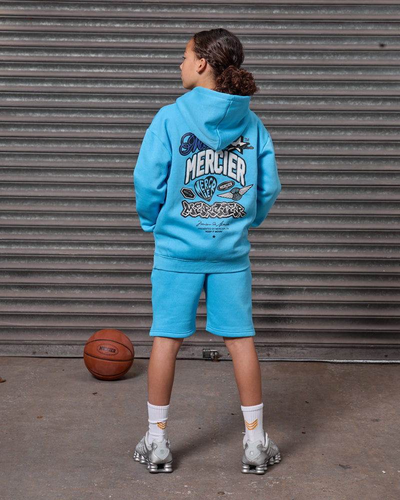 Junior Guerrilla Hoodie Blue, image 4