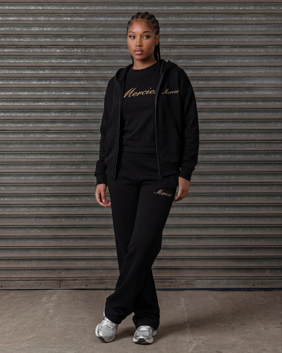 Women's Glitter TShirt Black, image 2