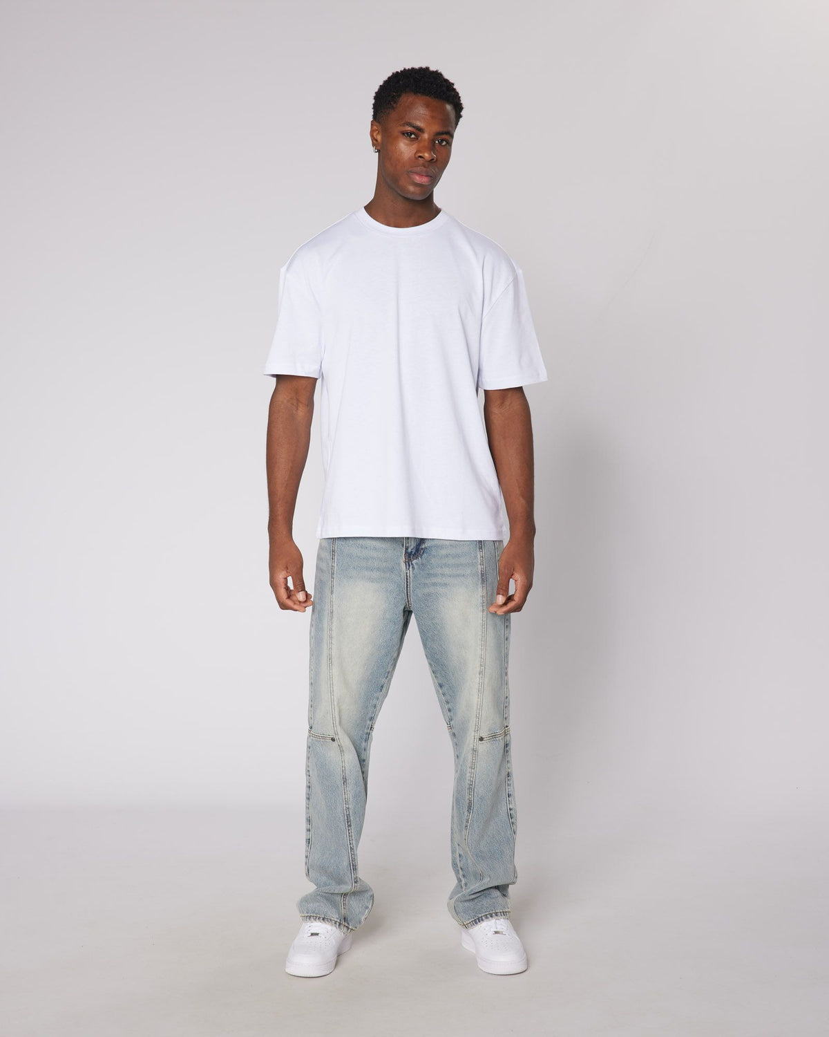 Relaxed Blank Tshirt White, image 4