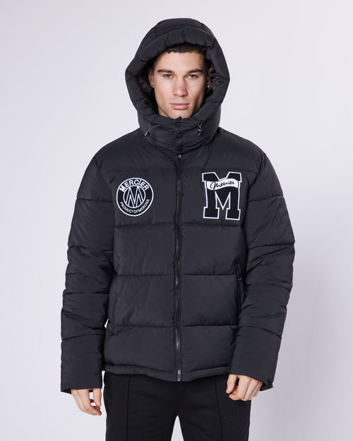 Academy Puffer Jacket Black