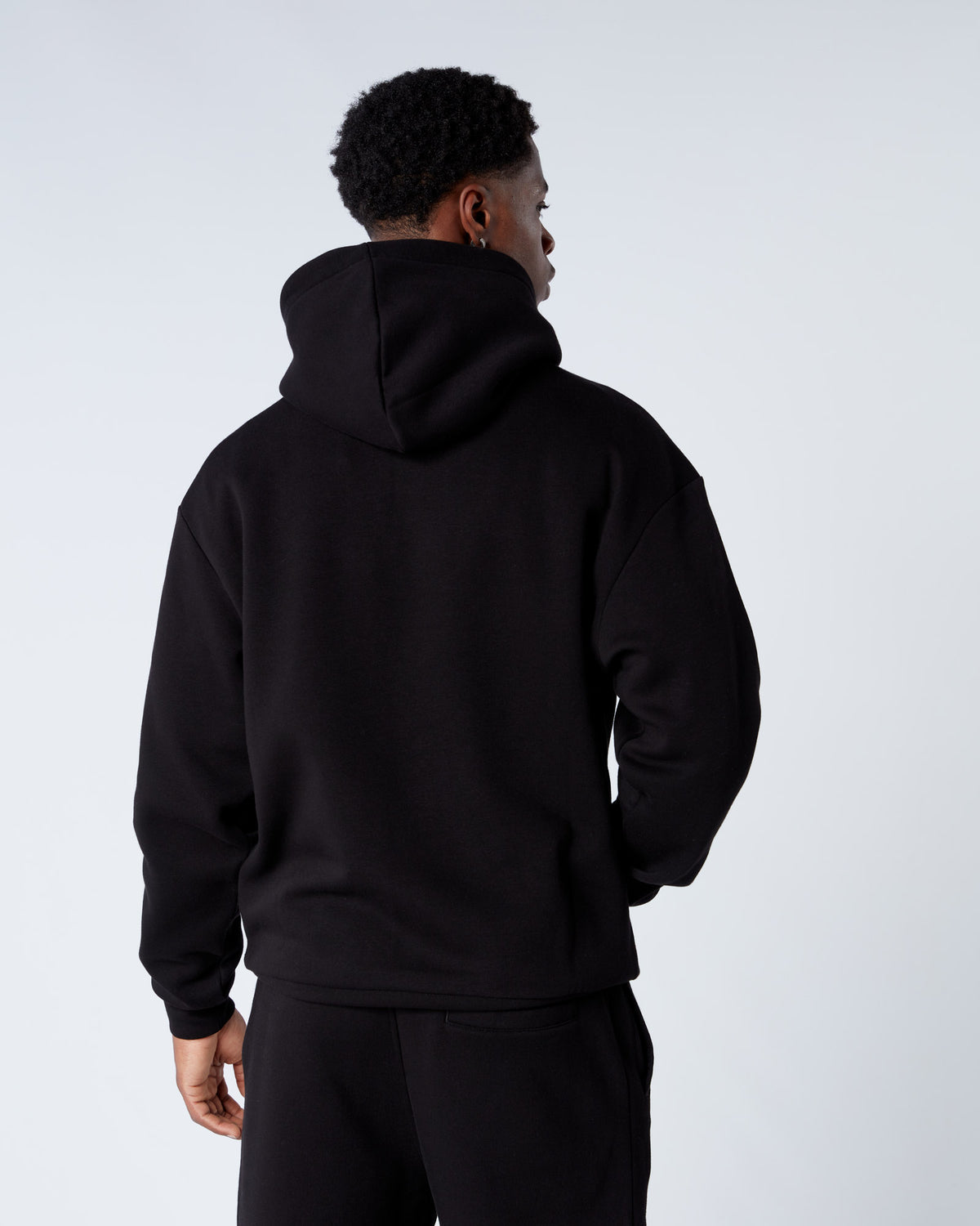 Relaxed OG Mono Hoodie Black, image 3