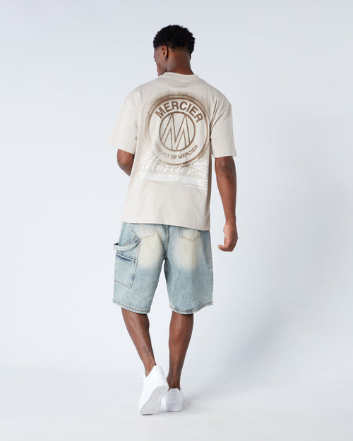 Vintage Hammer Loop Jorts Blue