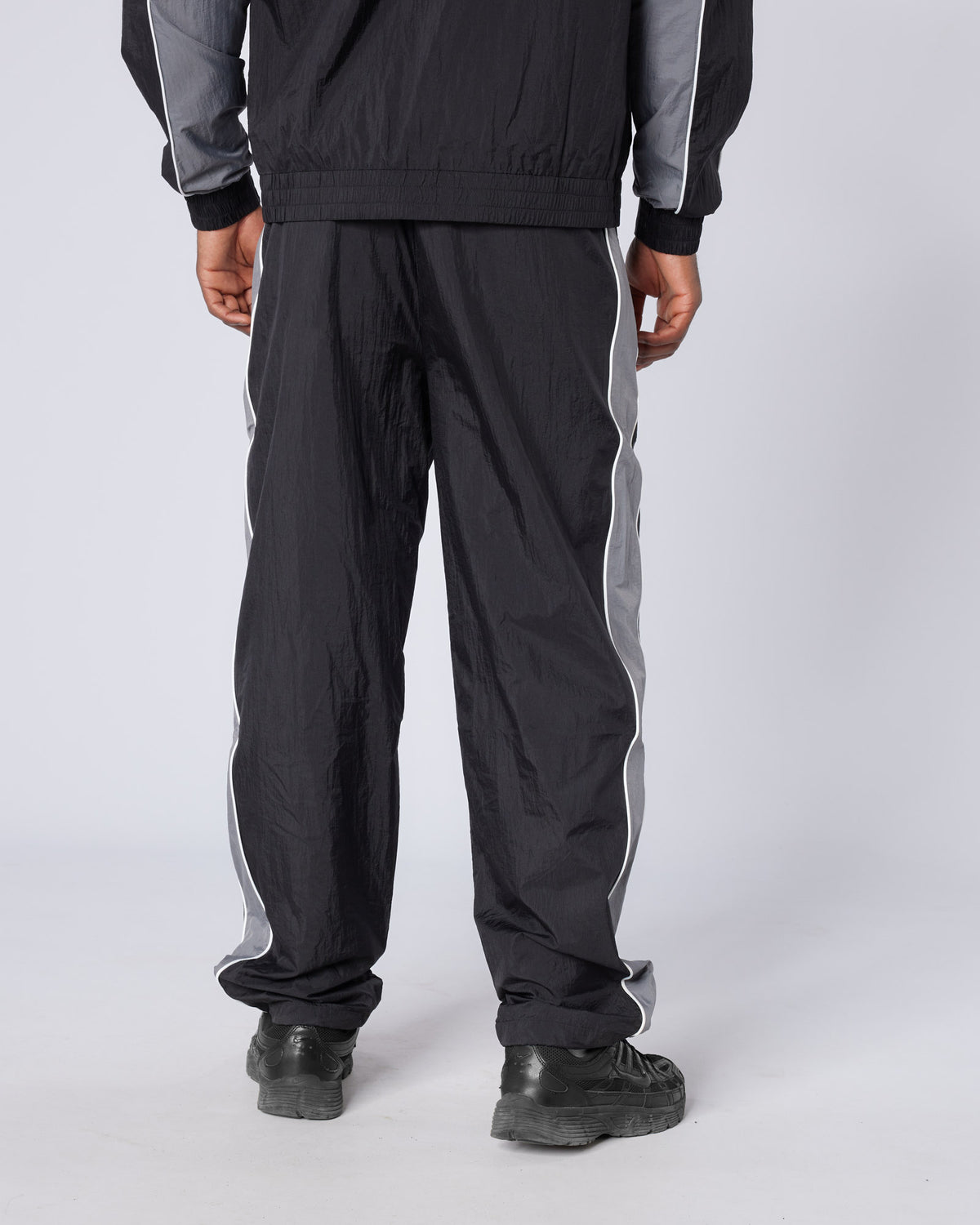Homerun Track Pants Black Grey, image 5