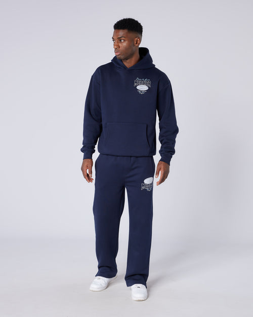 Multi Tour Hoodie Navy