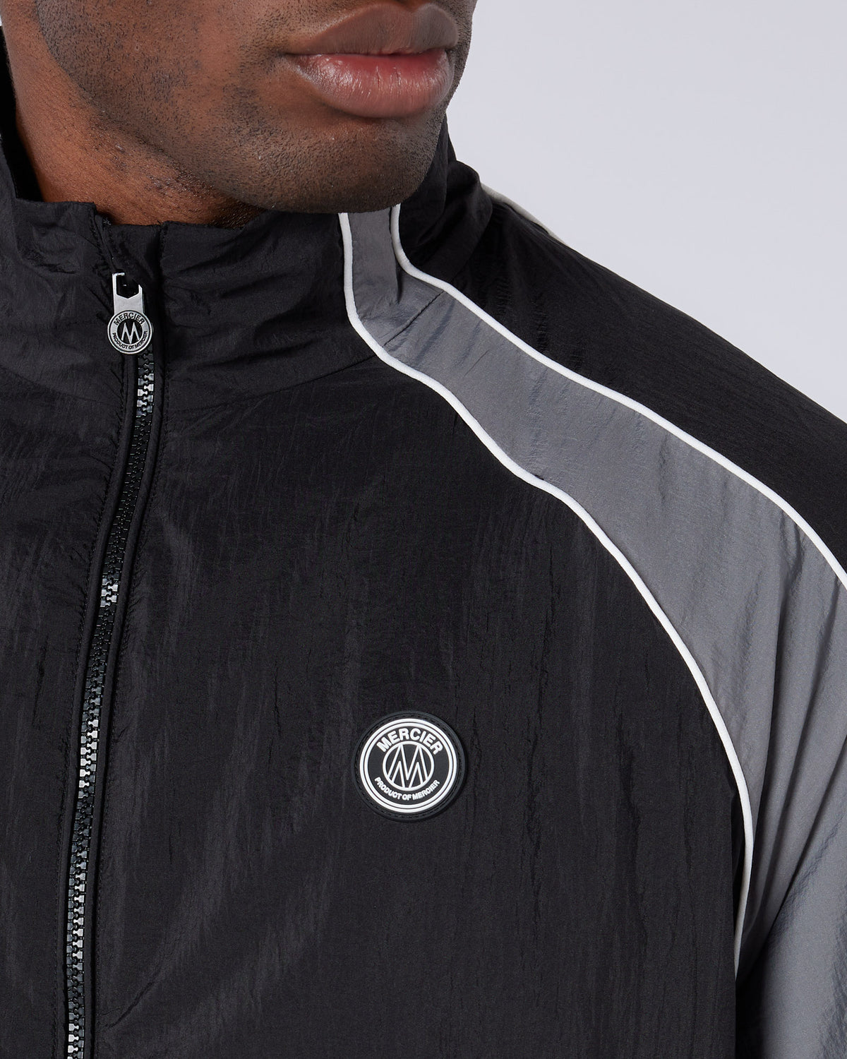 Homerun Track Top Black Grey, image 3