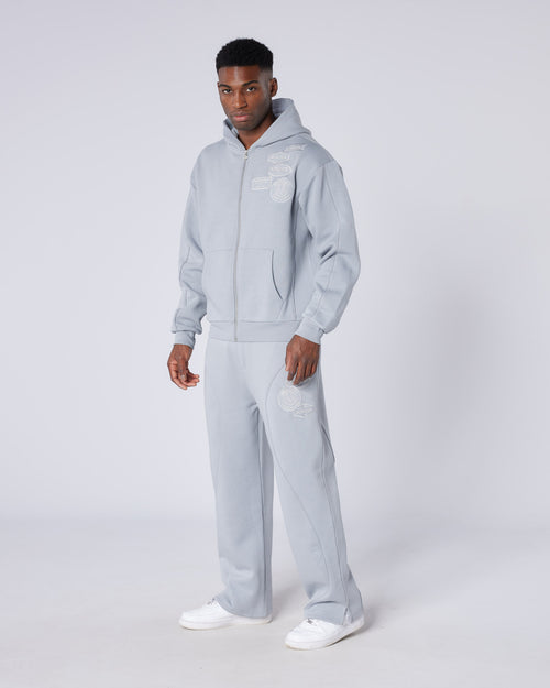 New Wave OG Badge Jogger Grey