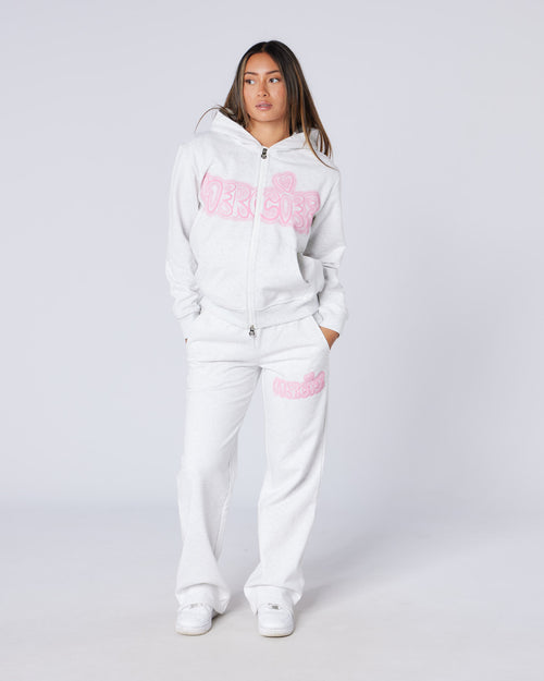 Womens Fantasy Hoodie Grey Marl