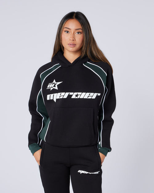 Women's Sporty Hoodie Black