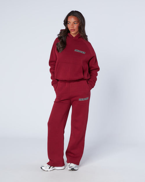 Womens Player Hoodie Maroon
