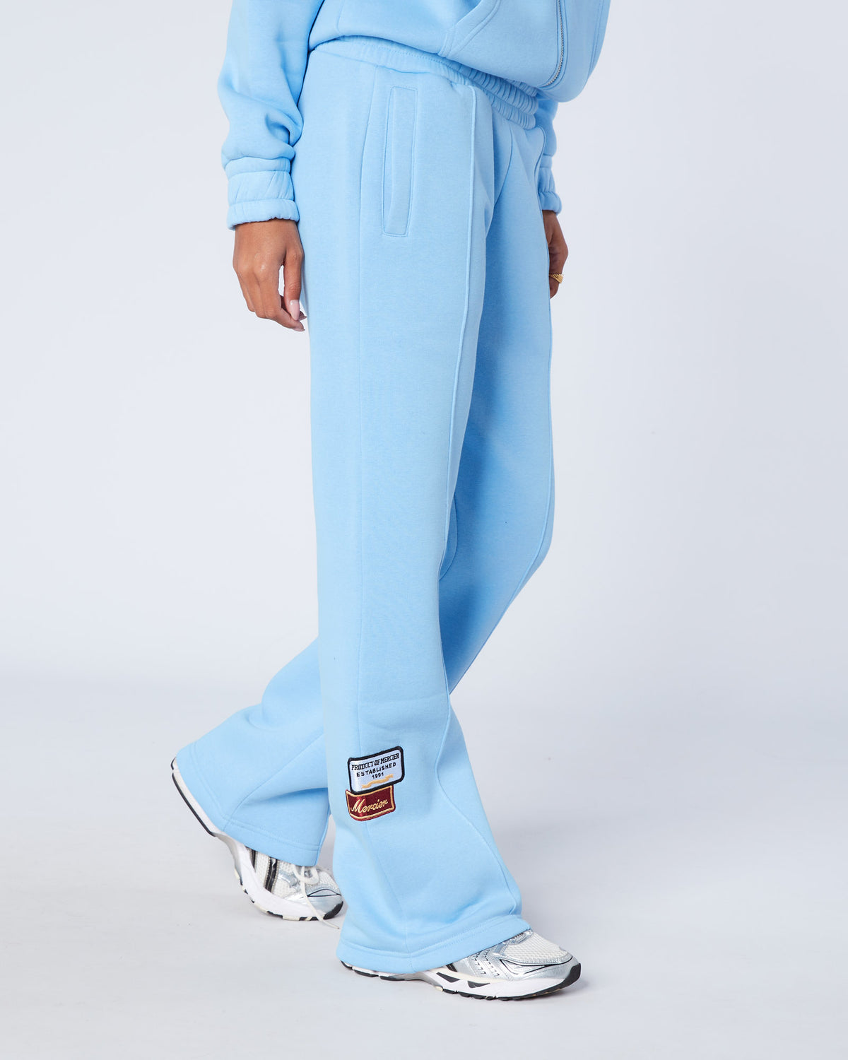 بنطال رياضي OG Pintuck للنساء باللون الأزرق, image 4