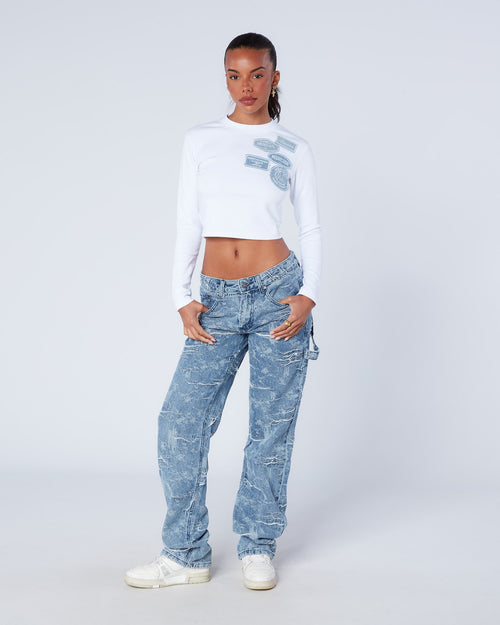 Womens Vintage Shred Jeans