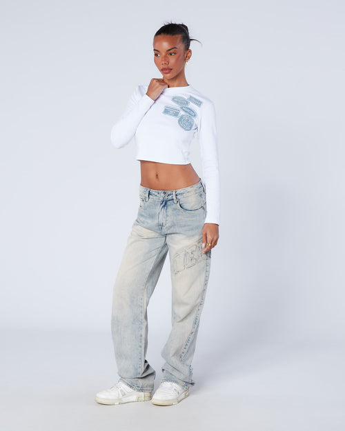 Womens Speedway Denim Jeans