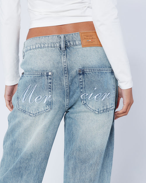 Womens Pocket Signature Jeans