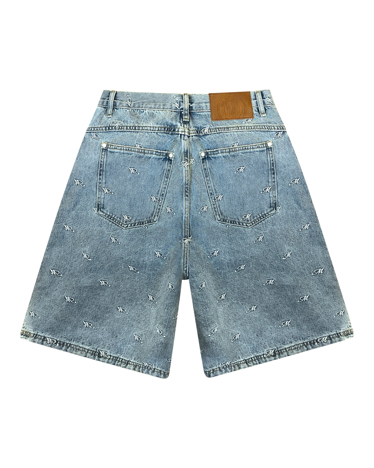 Relaxed Bellingham Washed Denim Jorts, image 4