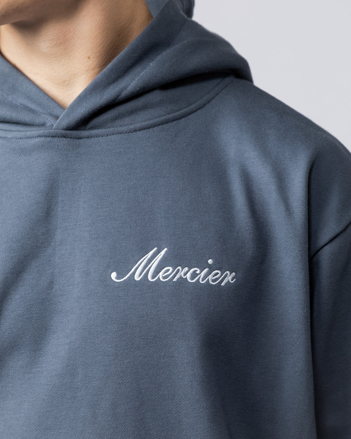 Authenticity Hoodie Blue Slate, image 3