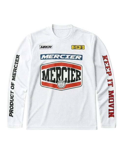 Mercier MotoX Mesh Top White