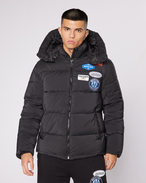 OG Badge Puffer Jacket Black