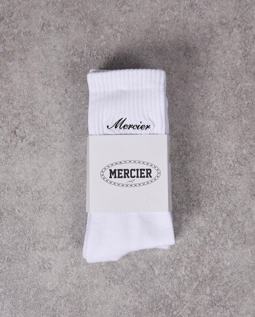 Signature Mercier 2pack Socks White