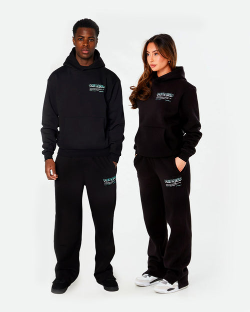 Black Tiffany Caruso 2.0 Relaxed Hoodie