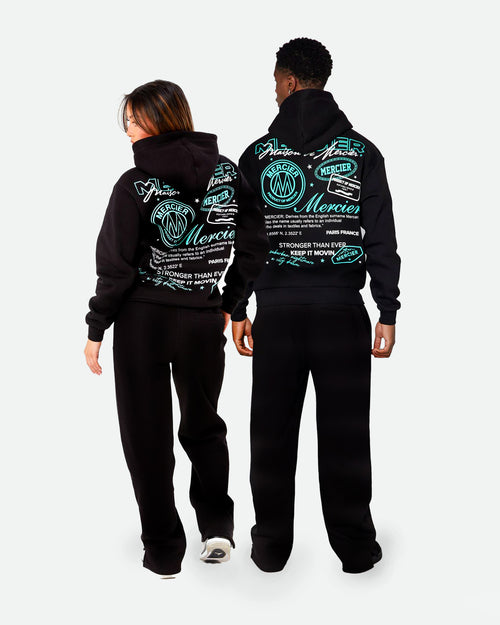 Black Tiffany Caruso 2.0 Relaxed Joggers