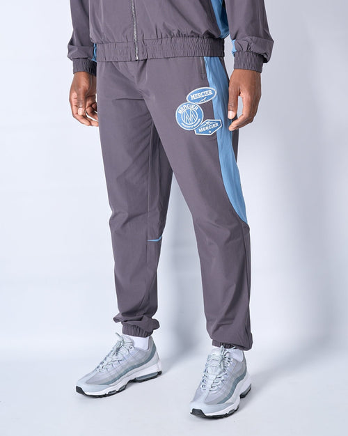 Contrast Badge Pant Slate Flint