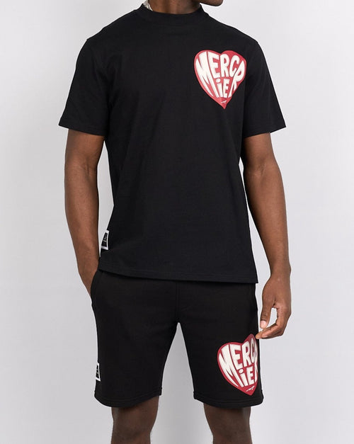 Mercier Heart Tshirt Black