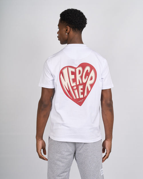 Mercier Heart Tshirt White
