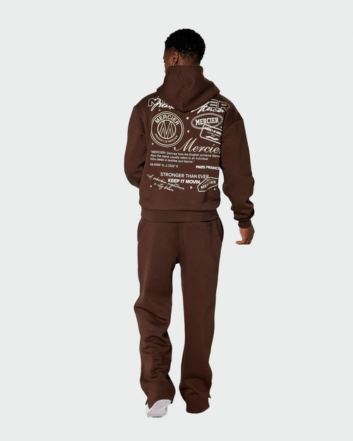 Caruso 2.0 Relaxed Joggers Chocolate