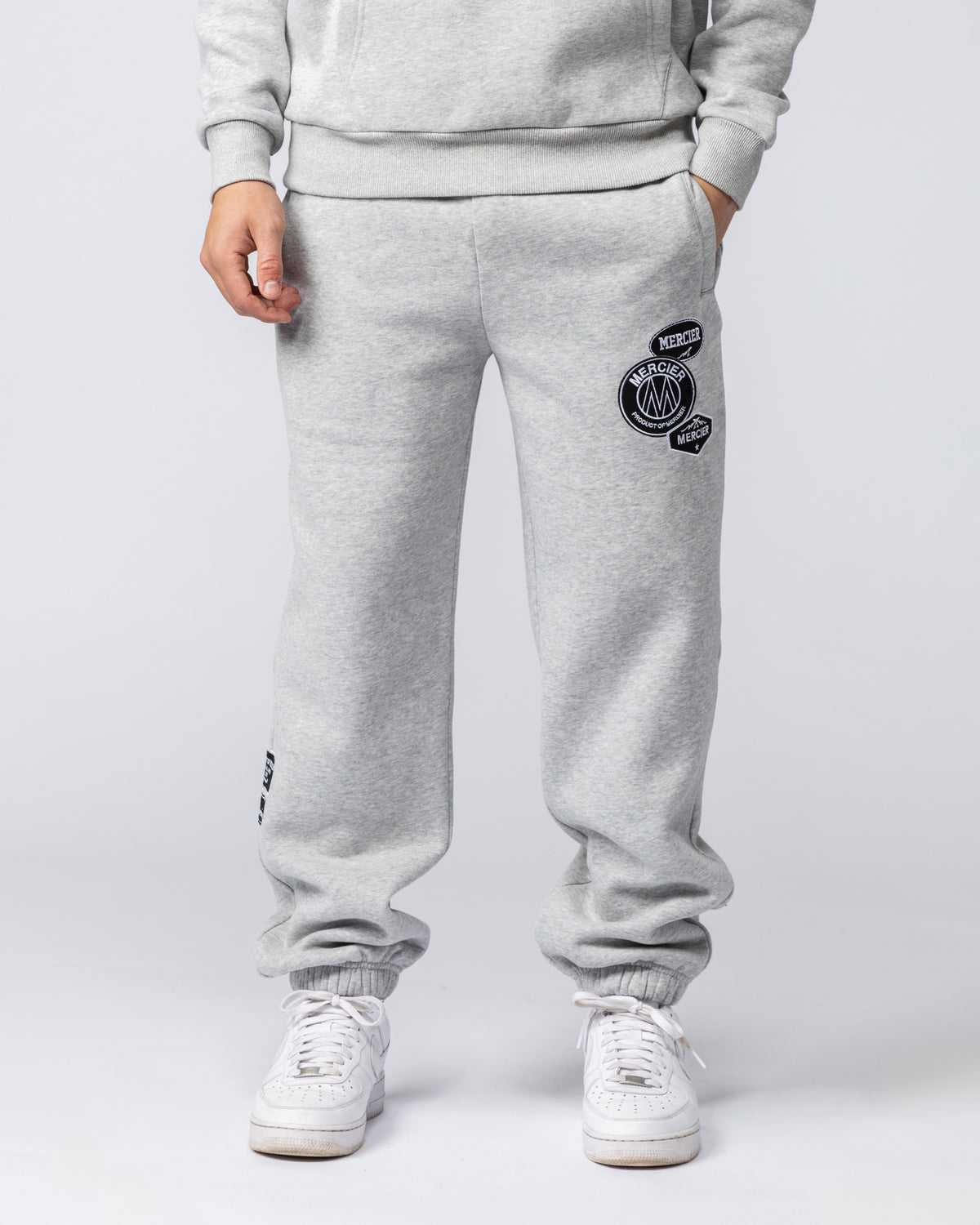 Relaxed OG Mono Joggers Grey Marl, image 2