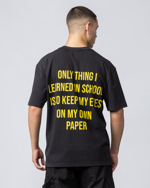 Paper Vision Tshirt Black/Yellow
