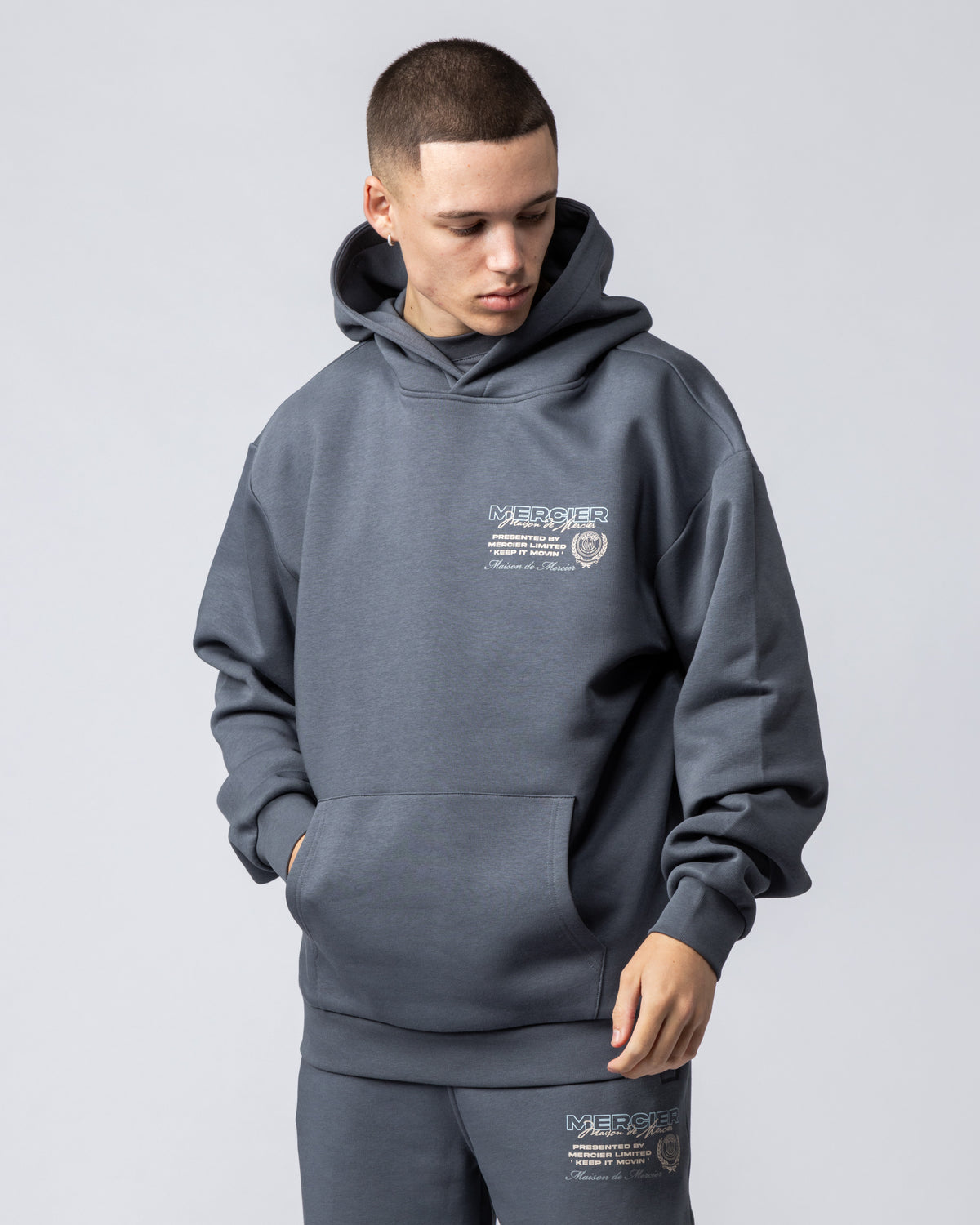Maison Champions Hoodie Petrol, image 2