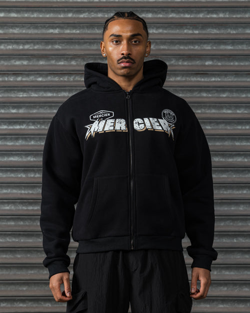 Stinger Zip up Hoodie Black