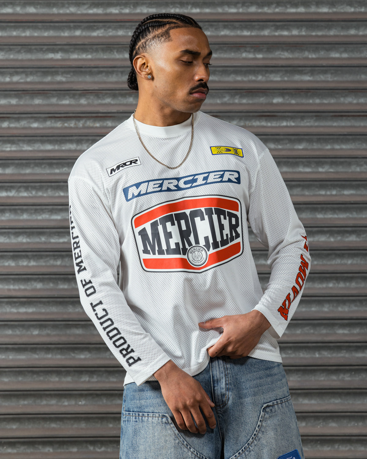 Mercier MotoX Mesh Top White, image 5