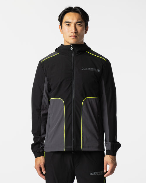 Neon Trail Jacket Black