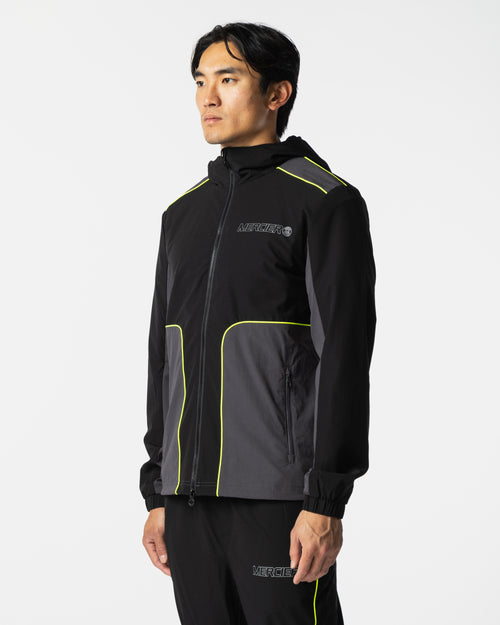 Neon Trail Jacket Black