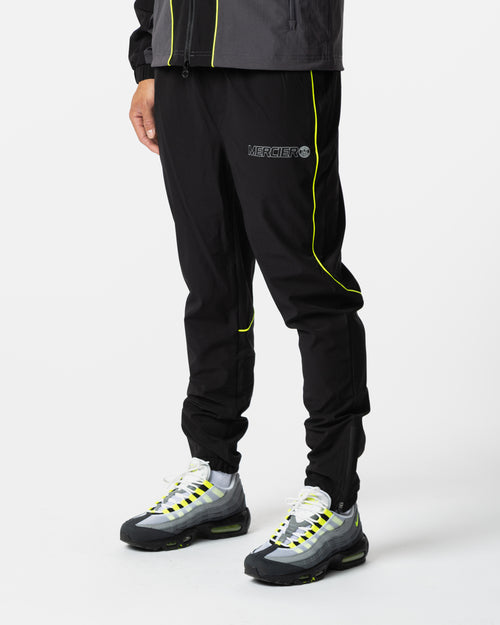 Trail Track Pants Black Neon