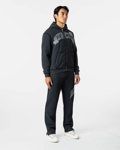 Shatter Jogger Washed Black