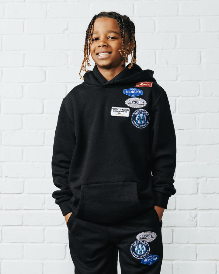 Junior OG Badge Hoodie Black