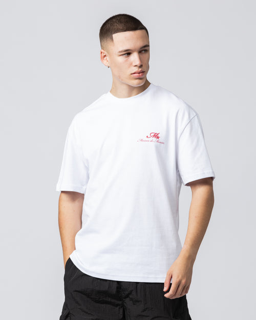 Paper Vision Tshirt White/Red