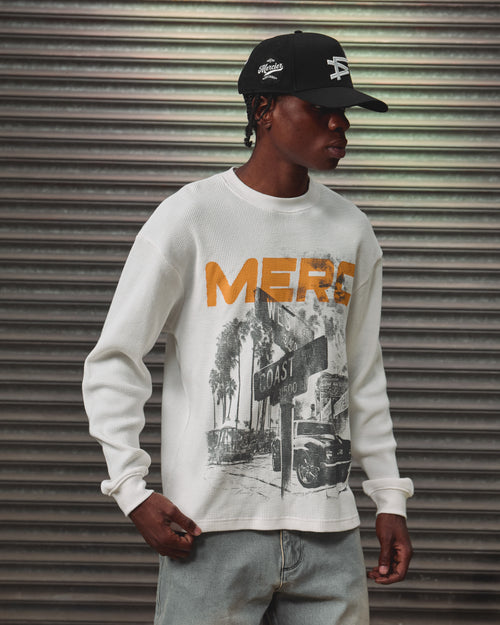 West Coast Long Sleeve Top Off White