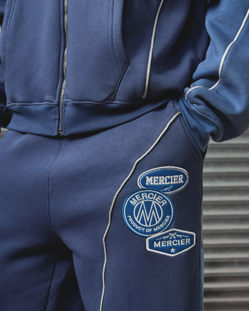 New Wave OG Badge Zip Jogger Petrol