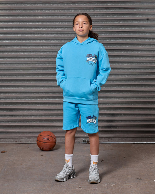 Junior Guerrilla Hoodie Blue