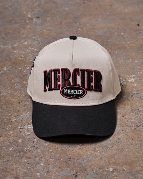 Banner Badge Snapback Black Twill