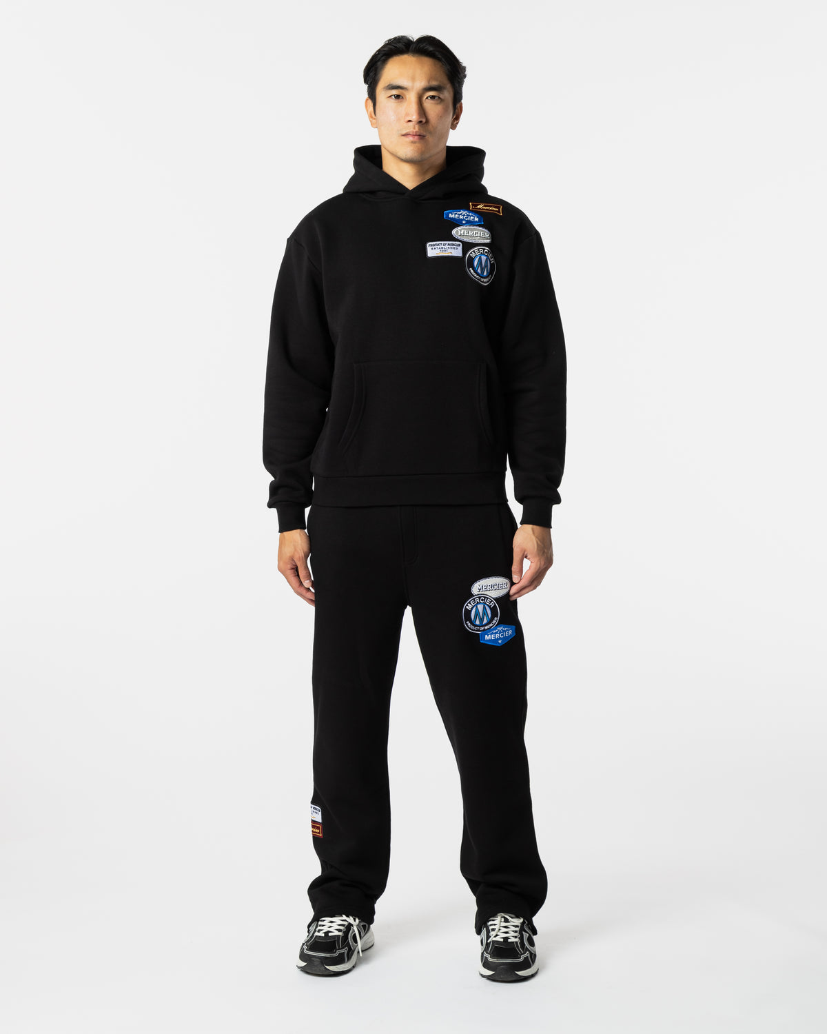 OG Badge Open Hem Joggers Black, image 2