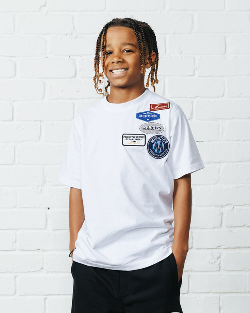 Junior OG Badge Tshirt White