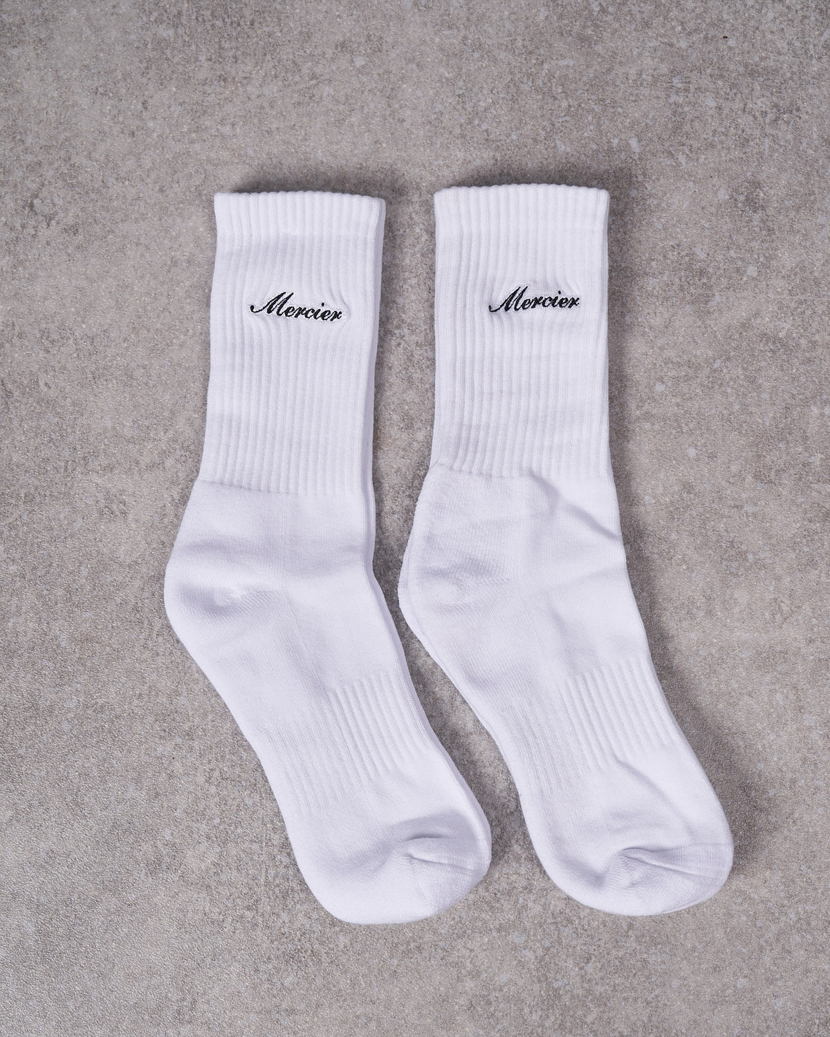 Signature Mercier 2pack Socks White, image 2